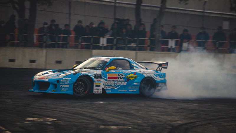 Illustration for article titled Few pictures from the D1 GP at the Tokyo Auto Salon